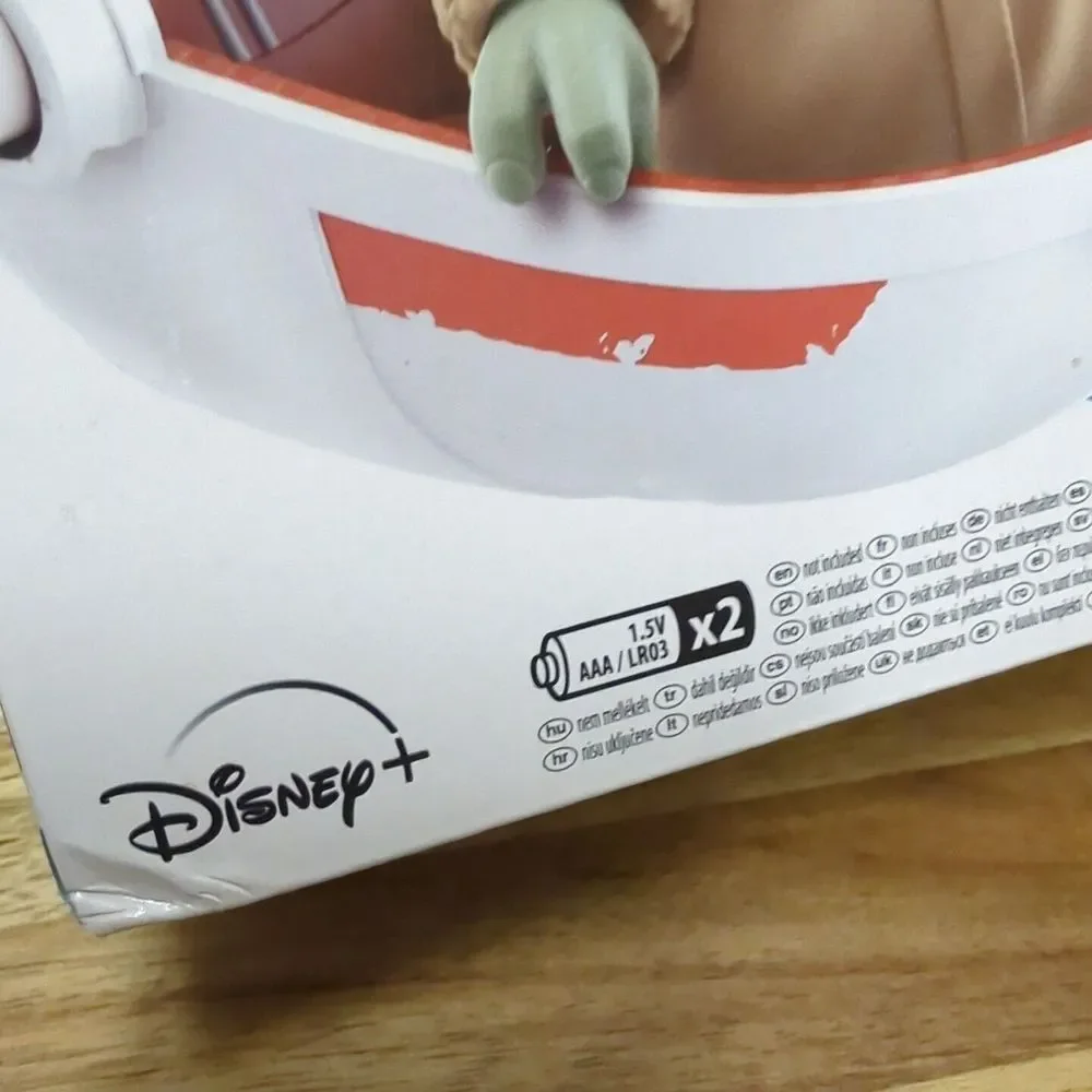Disney Star Wars Mandalorian‎ -Wild Ridin' Grogu Interactive Animatronic NIB